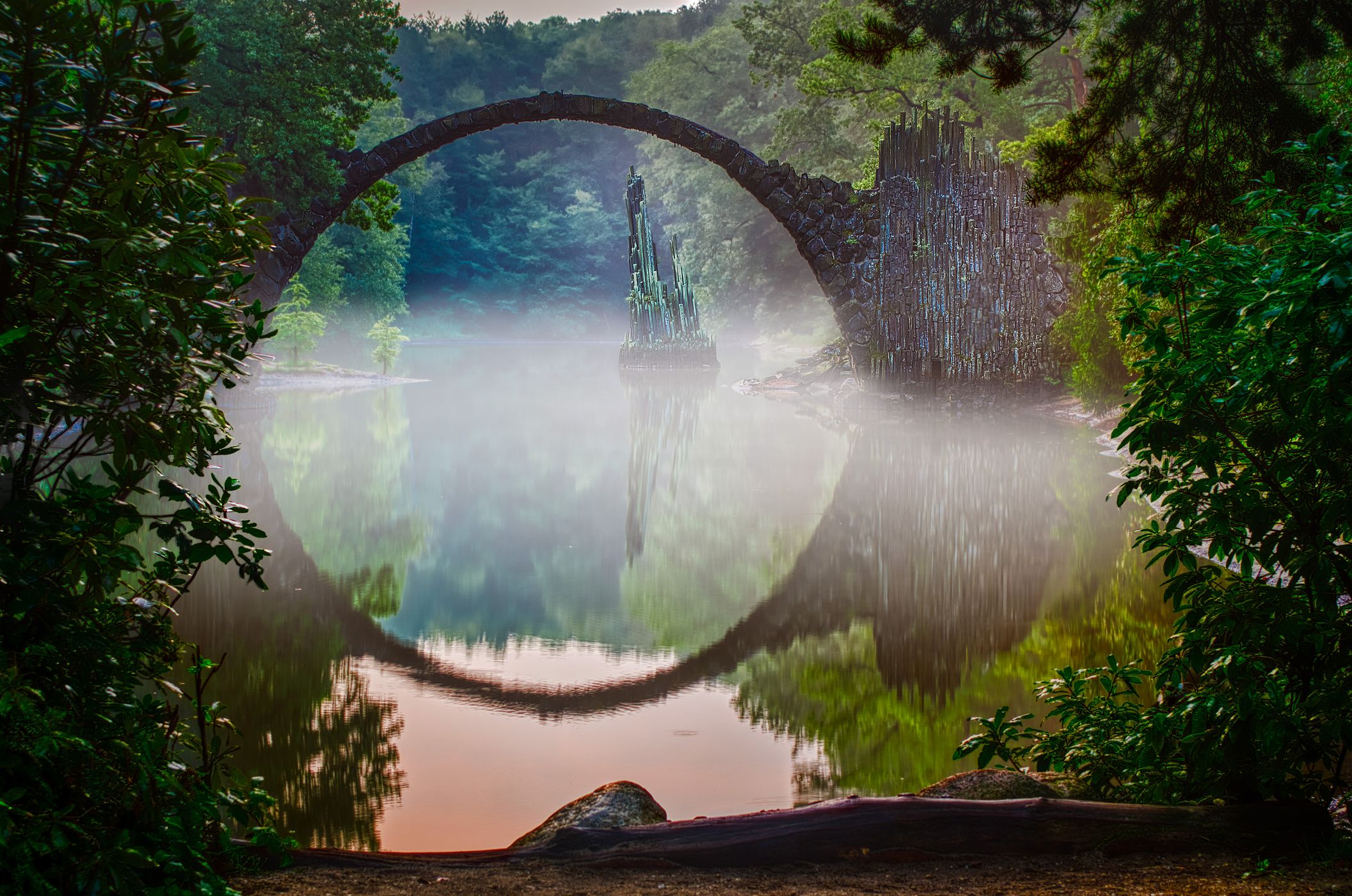 Rakotzbrücke (Devil's Bridge), Germany