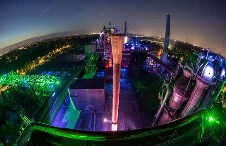 View from Furnace 5, Duisburg-Nord Landscape Park