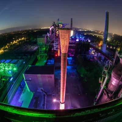 View from Furnace 5, Duisburg-Nord Landscape Park, Germany