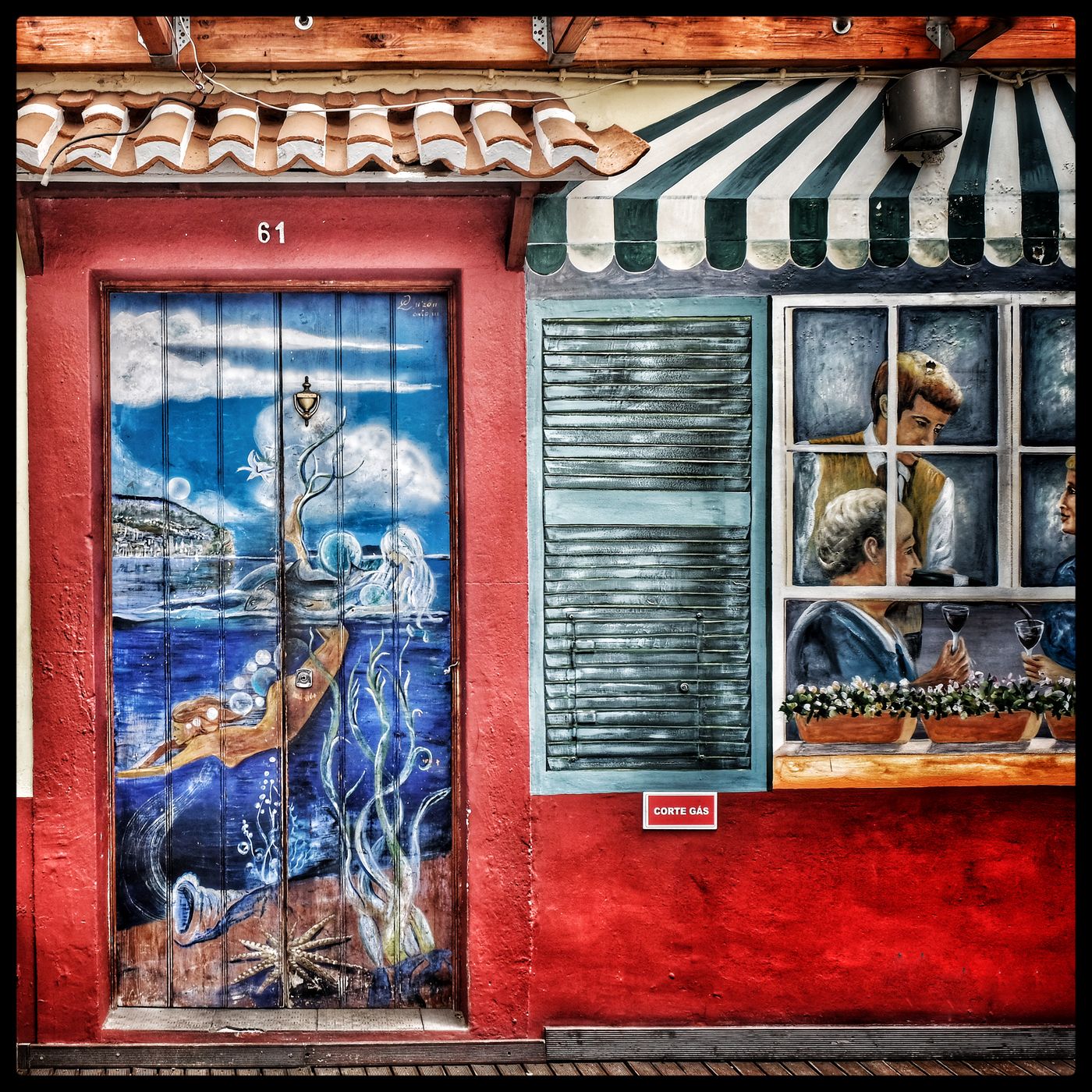 Funchal - Rua Santa Maria, Portugal