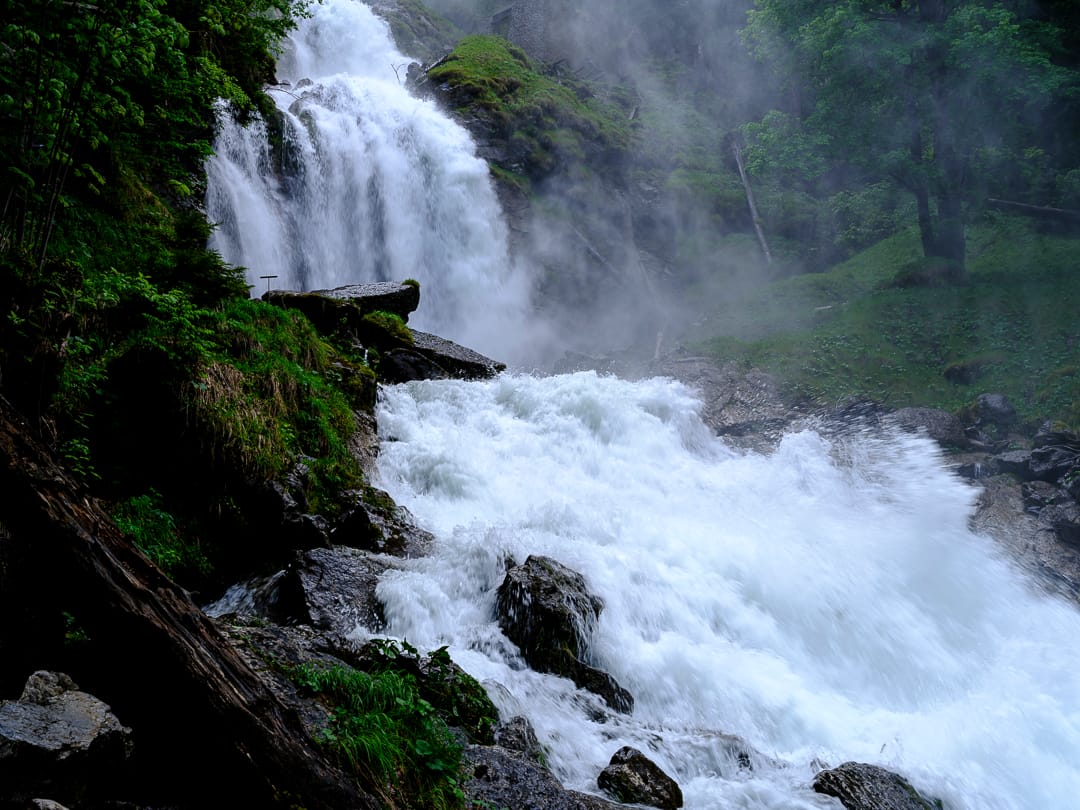 The Giessbach Waterfalls, Switzerland