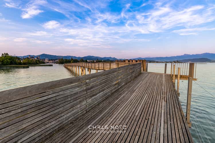 Wooden walkway Rapperswil-Hurden
