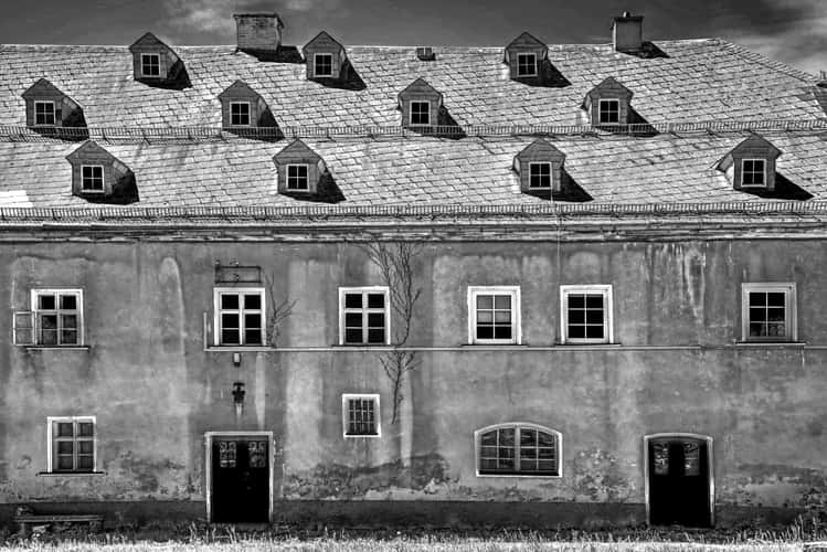 House in Kaiserhammer (Upper Franconia, Bavaria, Germany)