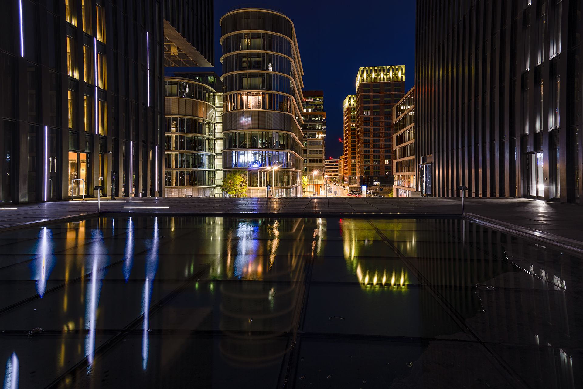 Hyatt Hotel, Media Harbour, Düsseldorf, Germany