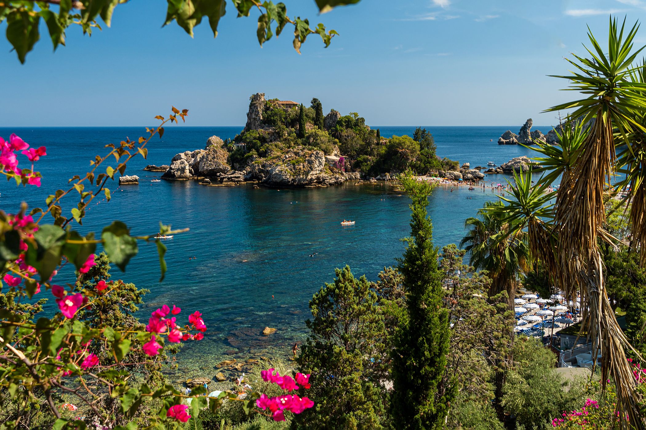 Isola Bella - View from the street, Italy
