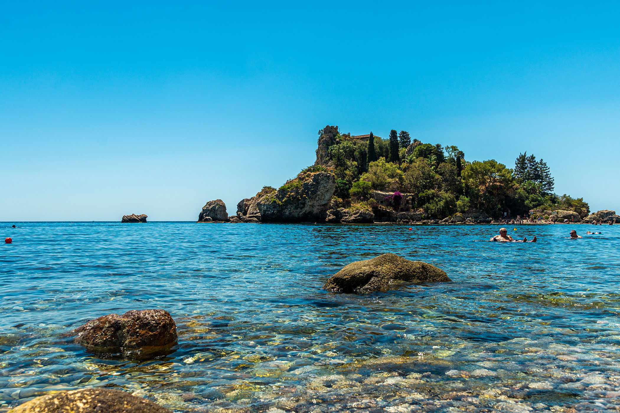 Isola Bella - View from the street, Italy