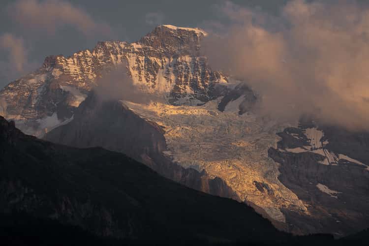 Jungfrau glacier