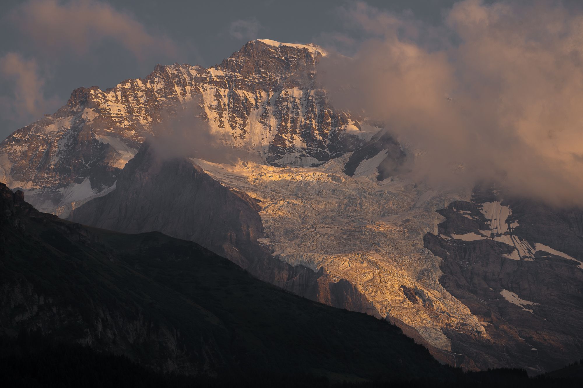 Jungfrau glacier, Switzerland