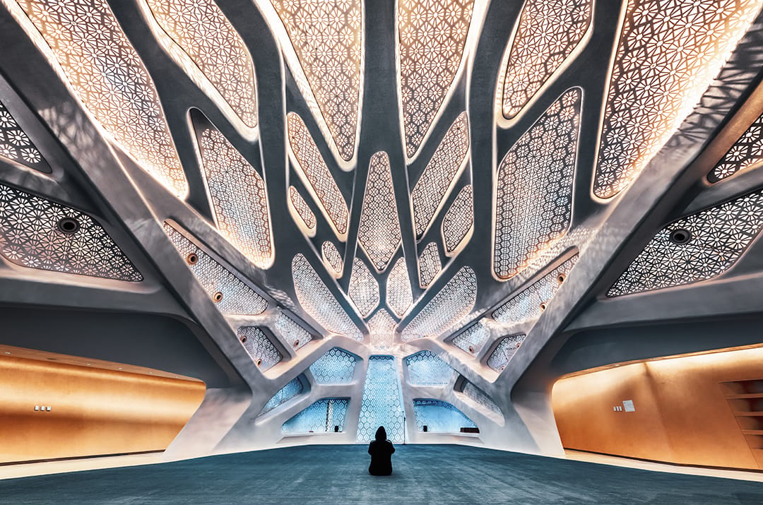 KAPSARC Mosque, Riyadh City, Saudi Arabia