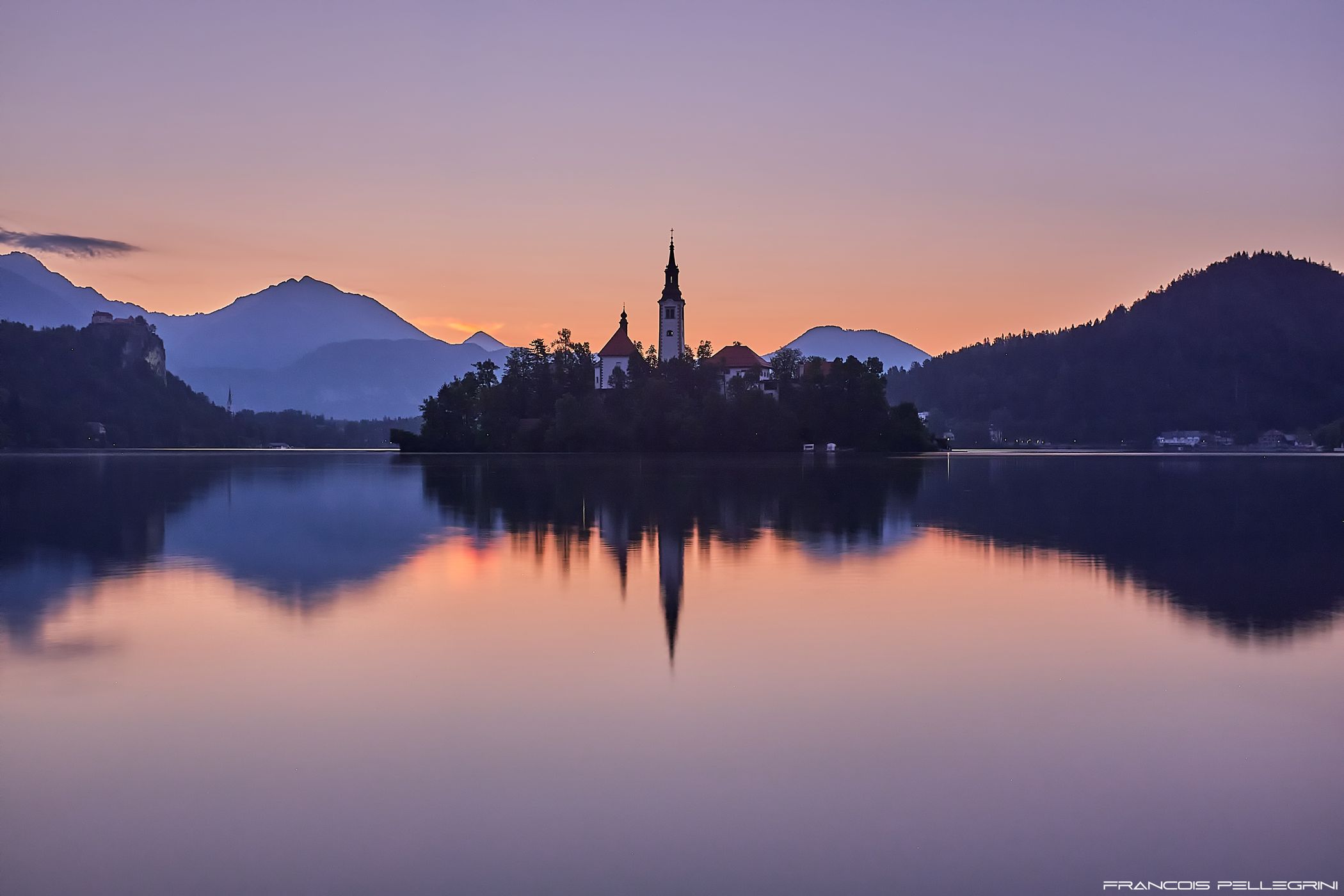 Lake Bled, Julian Alps, Slovenia