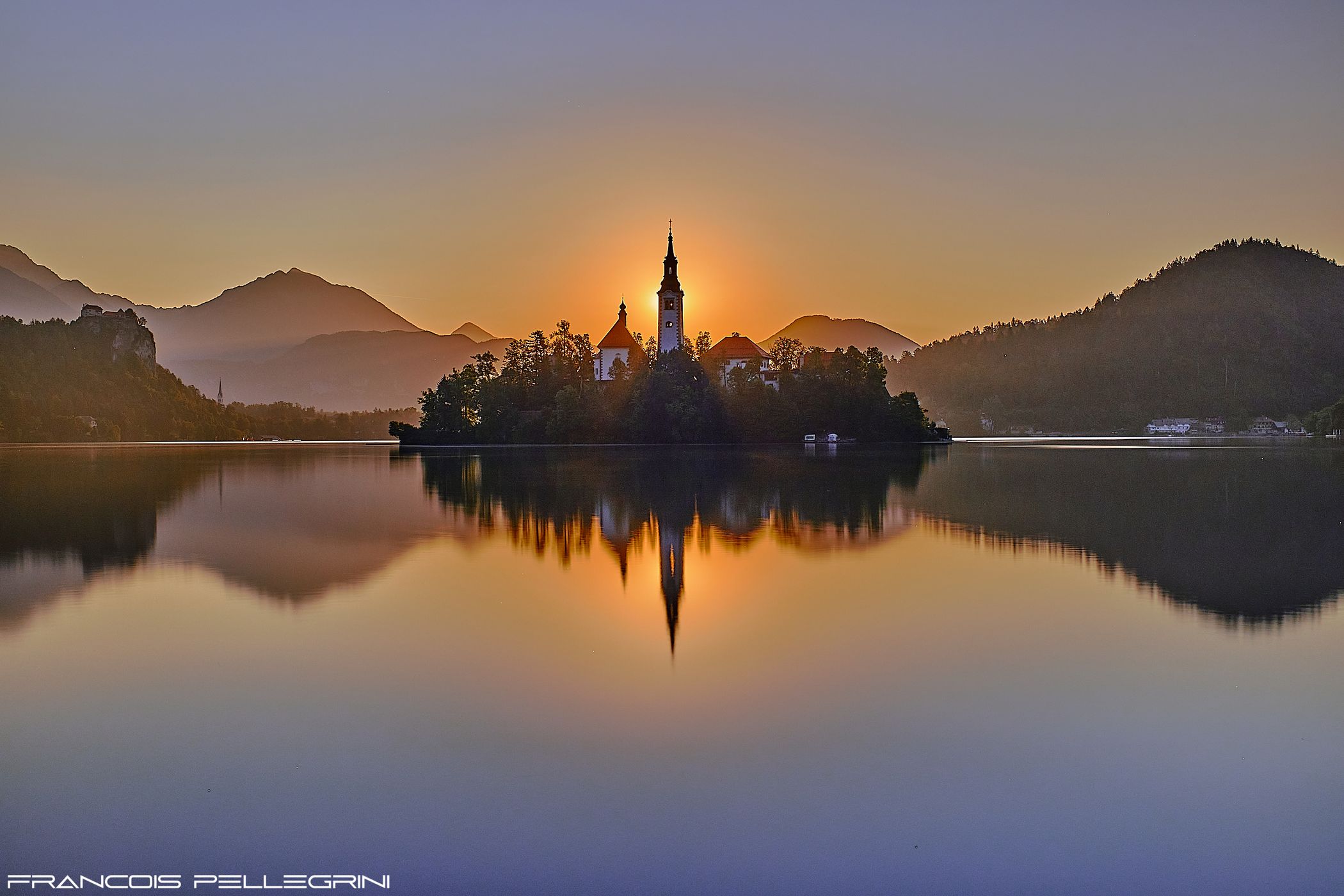 Lake Bled, Julian Alps, Slovenia
