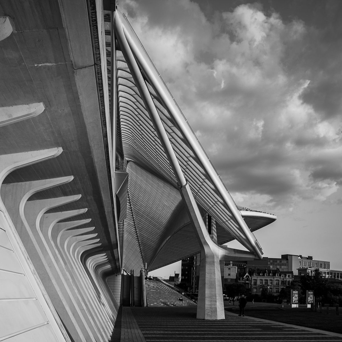 Liège-Guillemins railway station, Belgium