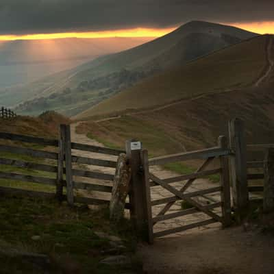 Mam tor Peak District, United Kingdom