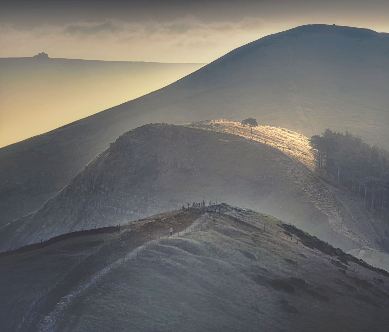 Mam tor Peak District, United Kingdom