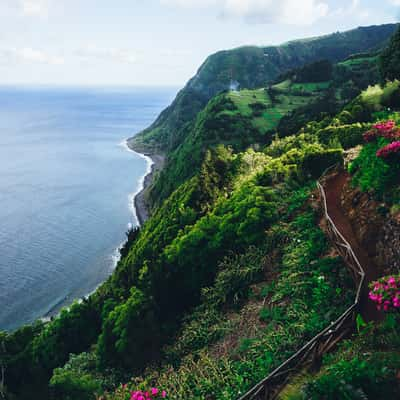 Miradouro da Ponta do Sossego, Sao Miguel, Azores, Portugal