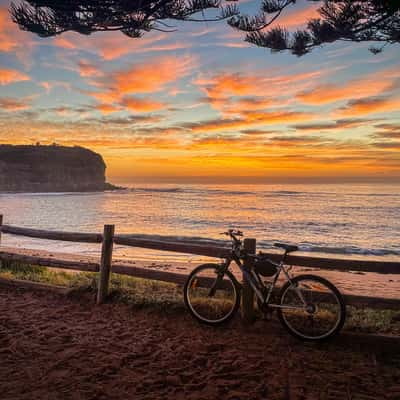 Mona Vale Headland sunrise Sydney, Australia