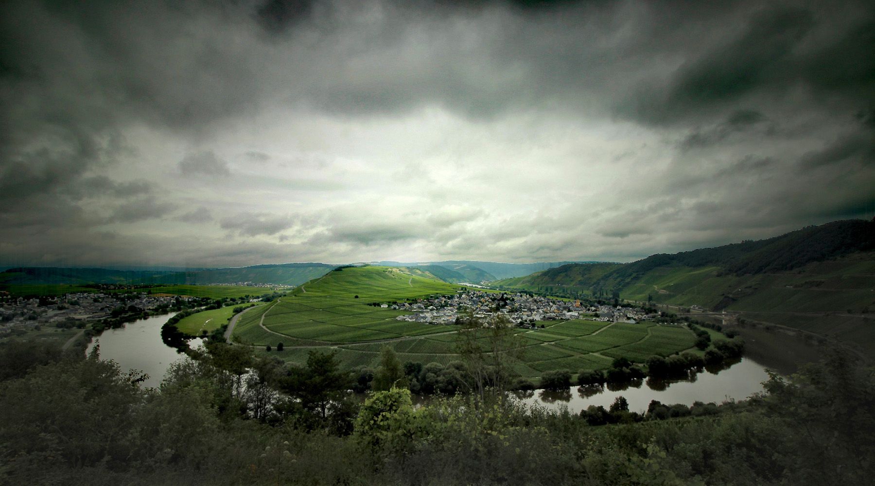 Moselschleife bei Trittenheim, Germany