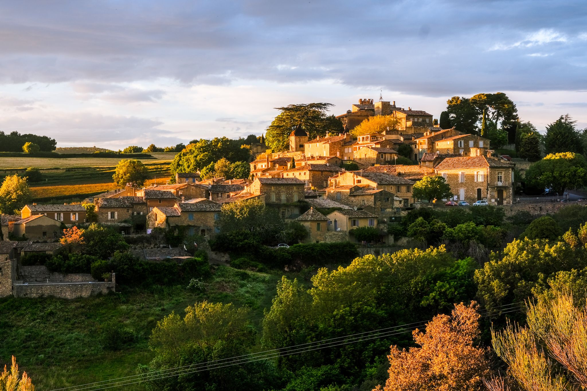 Murs, small village in Provence, France