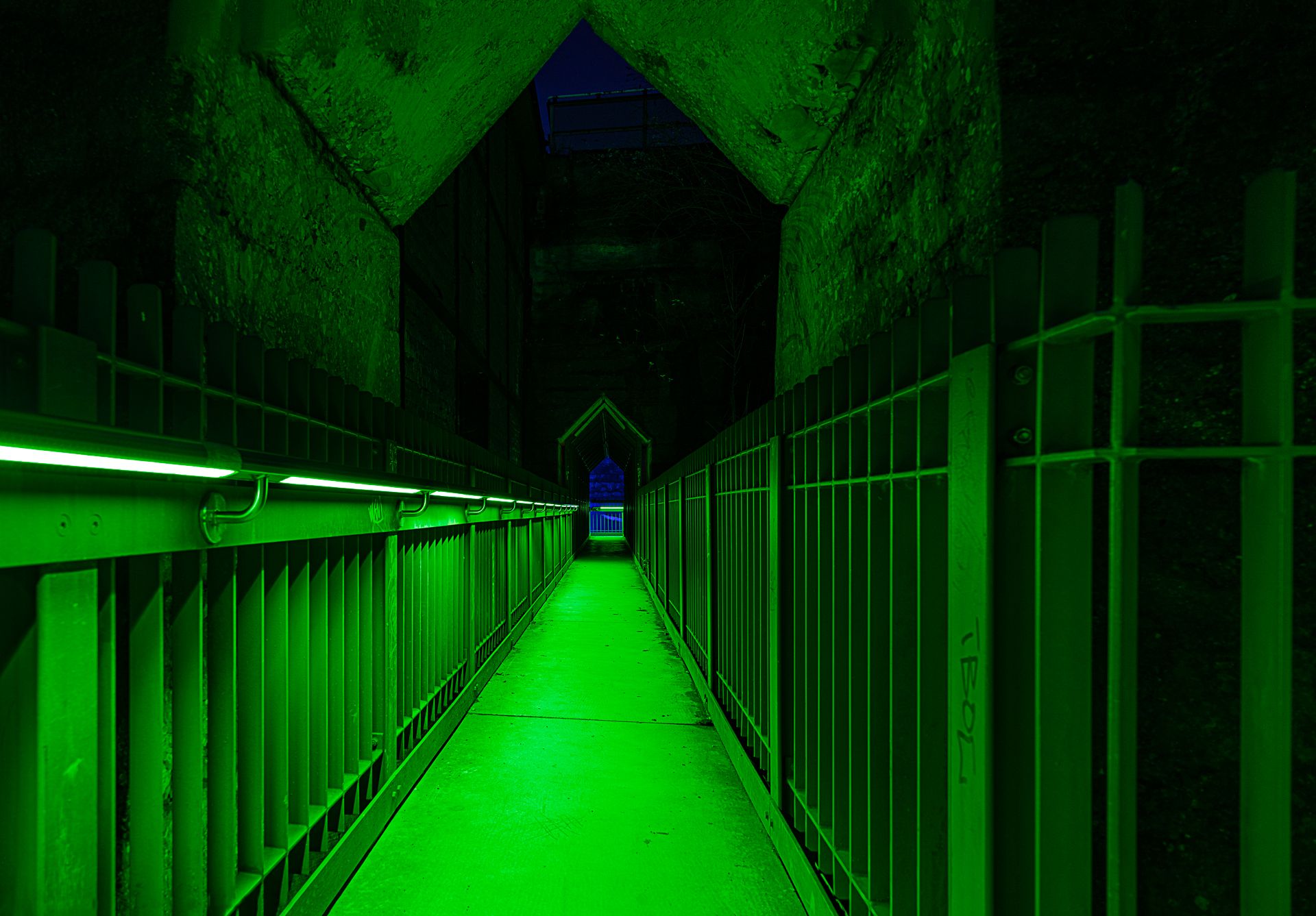 nature park Duisburg Nord, Germany