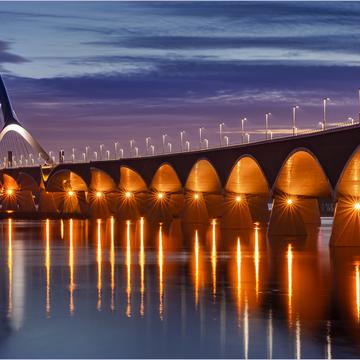 Oversteek bridge, Nijmegen, Netherlands