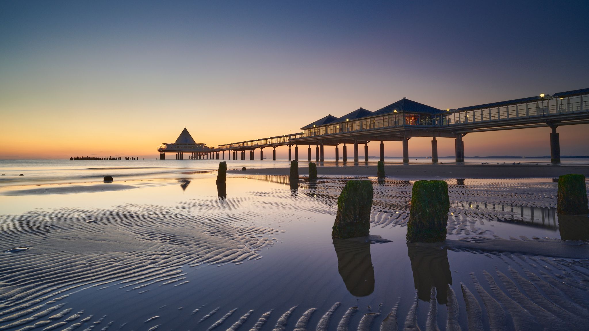 Pier of Heringsdorf, Usedom, Germany