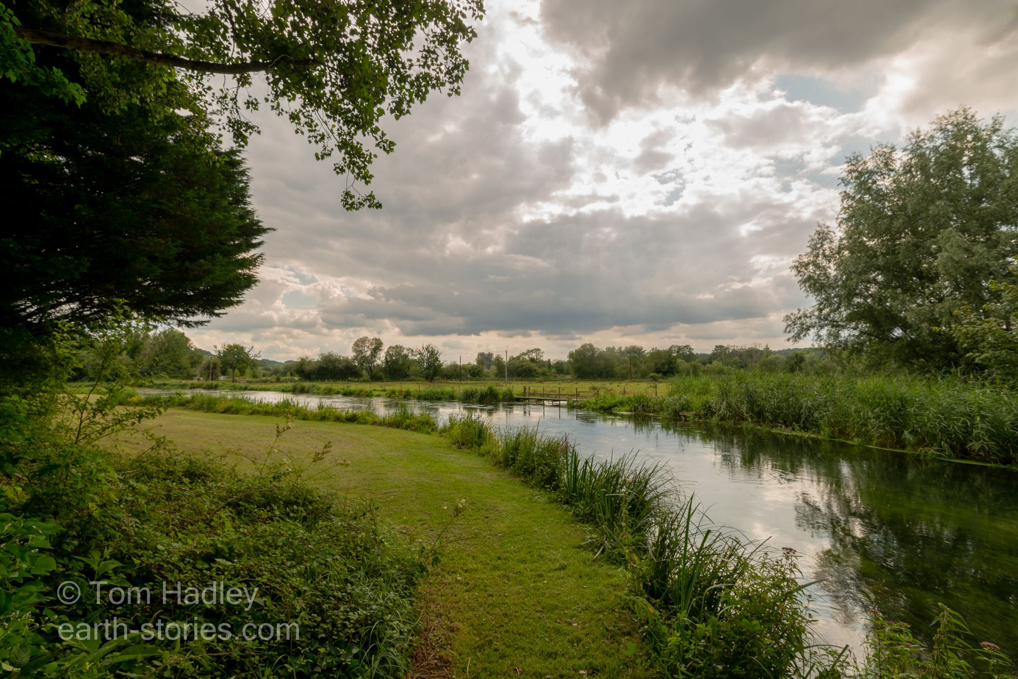 River Test SW of Chilbolton, United Kingdom