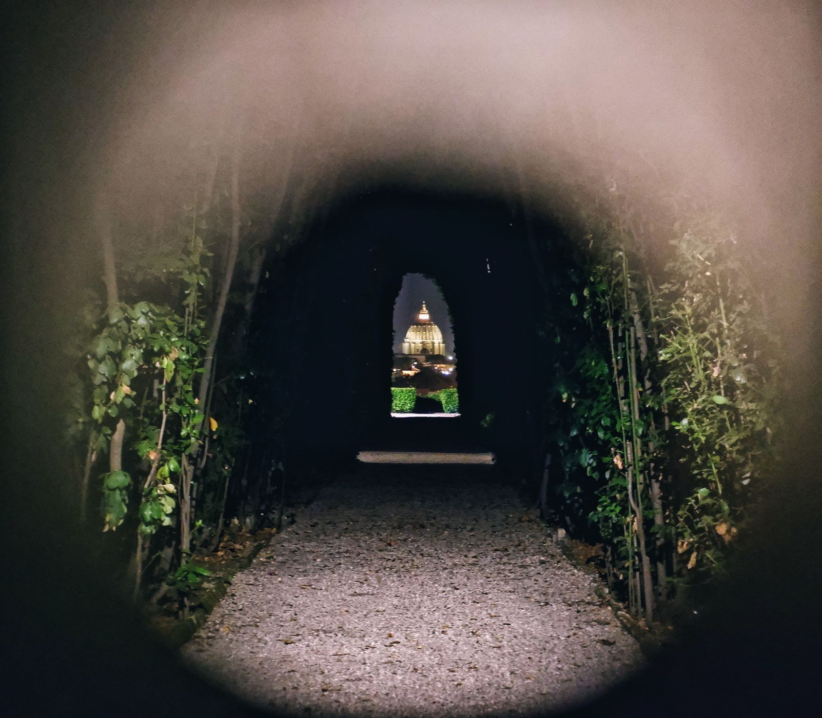Aventine Keyhole of the Knights of Malta, Rome, Italy
