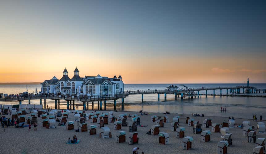 Sellin Pier View from above