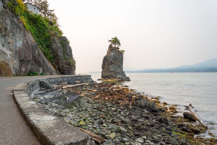 Siwash Rock, Stanley Park, Vancouver, Canada
