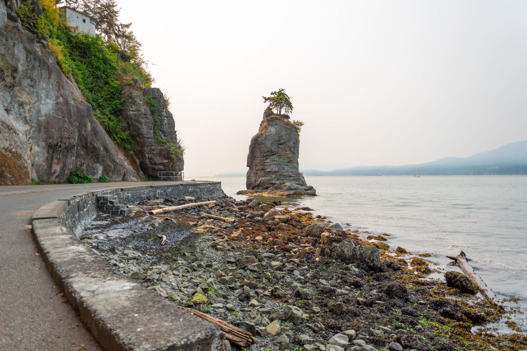 Siwash Rock, Stanley Park, Vancouver, Canada, Canada