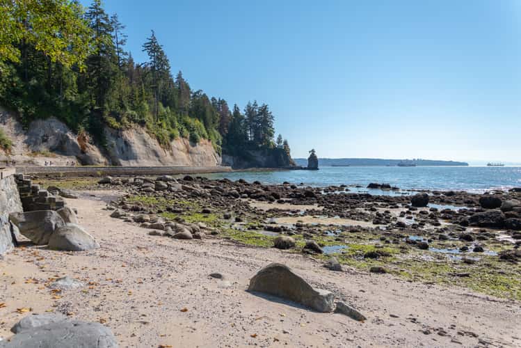 Siwash Rock, Stanley Park, Vancouver, Canada