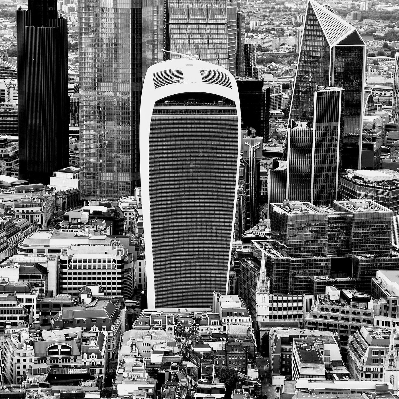 London view from Sky Garden, London, United Kingdom