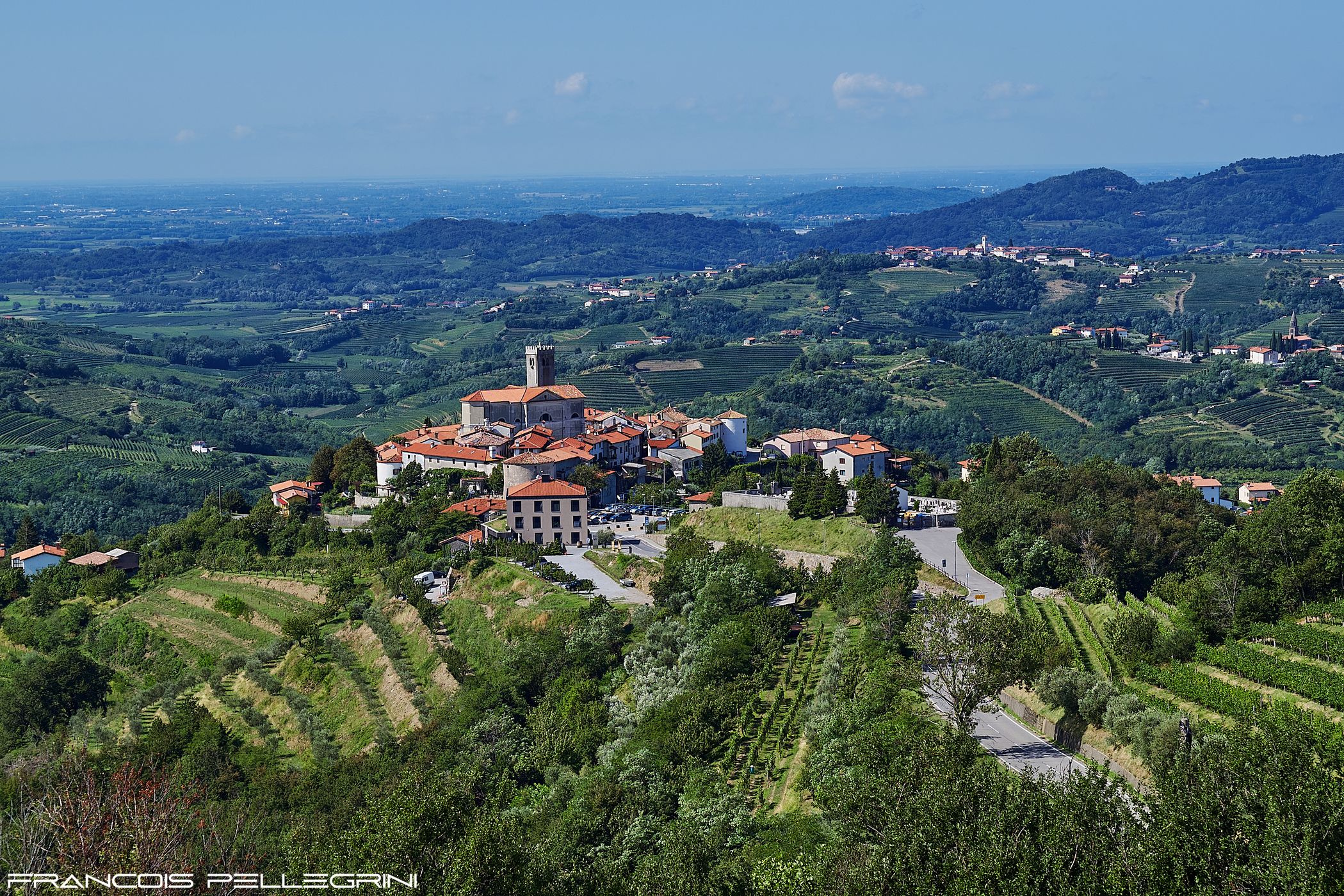 Smartno (from Gonjace Viewing Tower), Slovenia