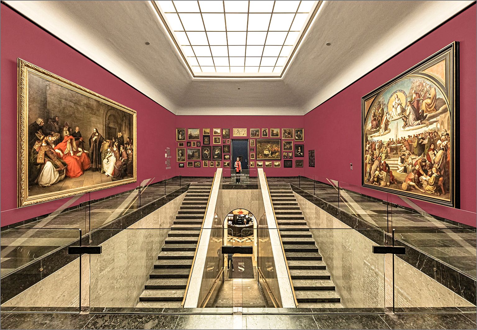 Interior Städel Museum, Frankfurt am Main, Germany