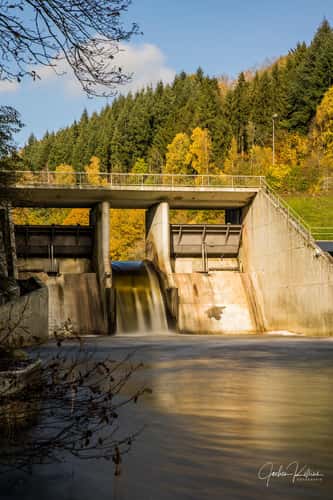 Staumauer Stausee Bitburg, Bitburg reservoir dam