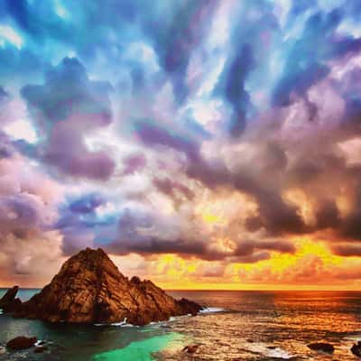 Sugarloaf Rock, Cape Naturaliste, WA, Australia