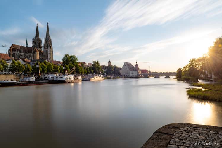 Typical view of Regensburg