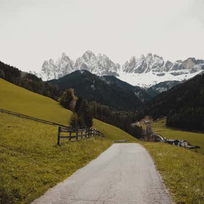 Val di funes, Italy