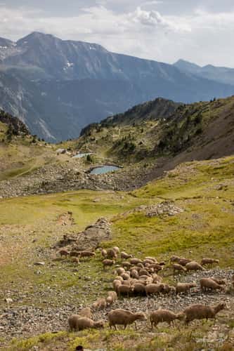 Vue du col de la Botte