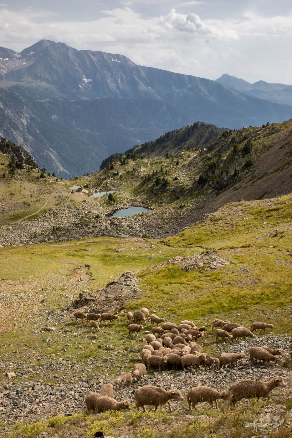 Vue du col de la Botte, France