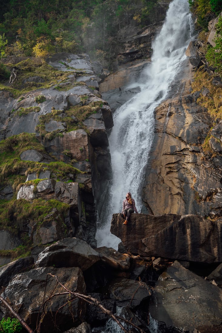 Barbian waterfall, Italy