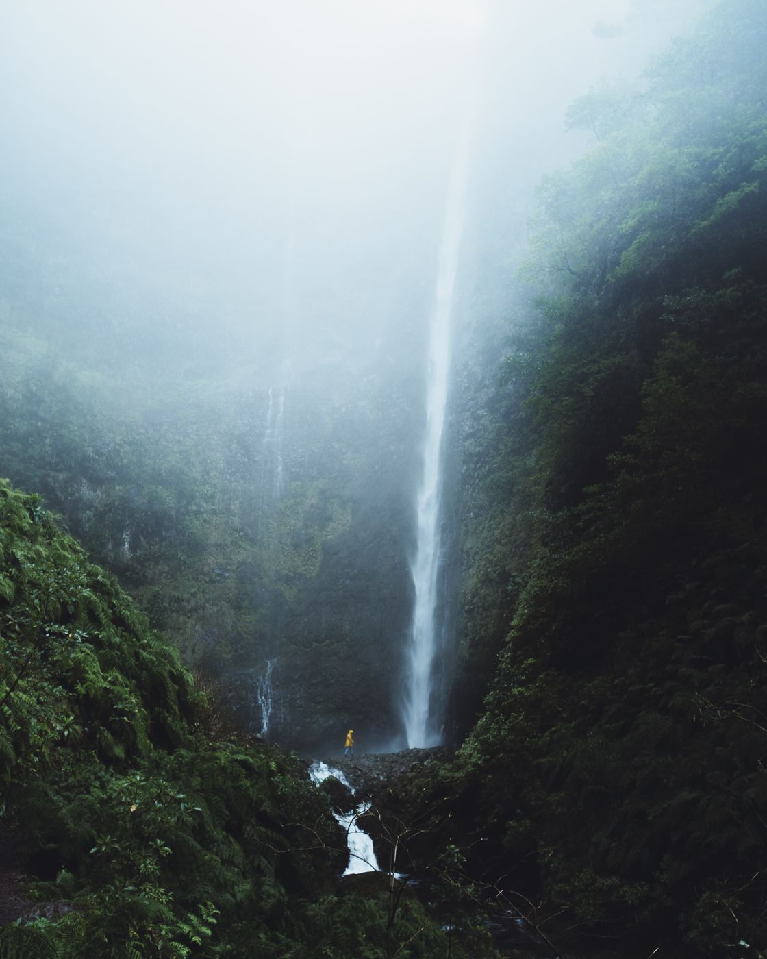 Caldeirão Verde waterfall, Portugal