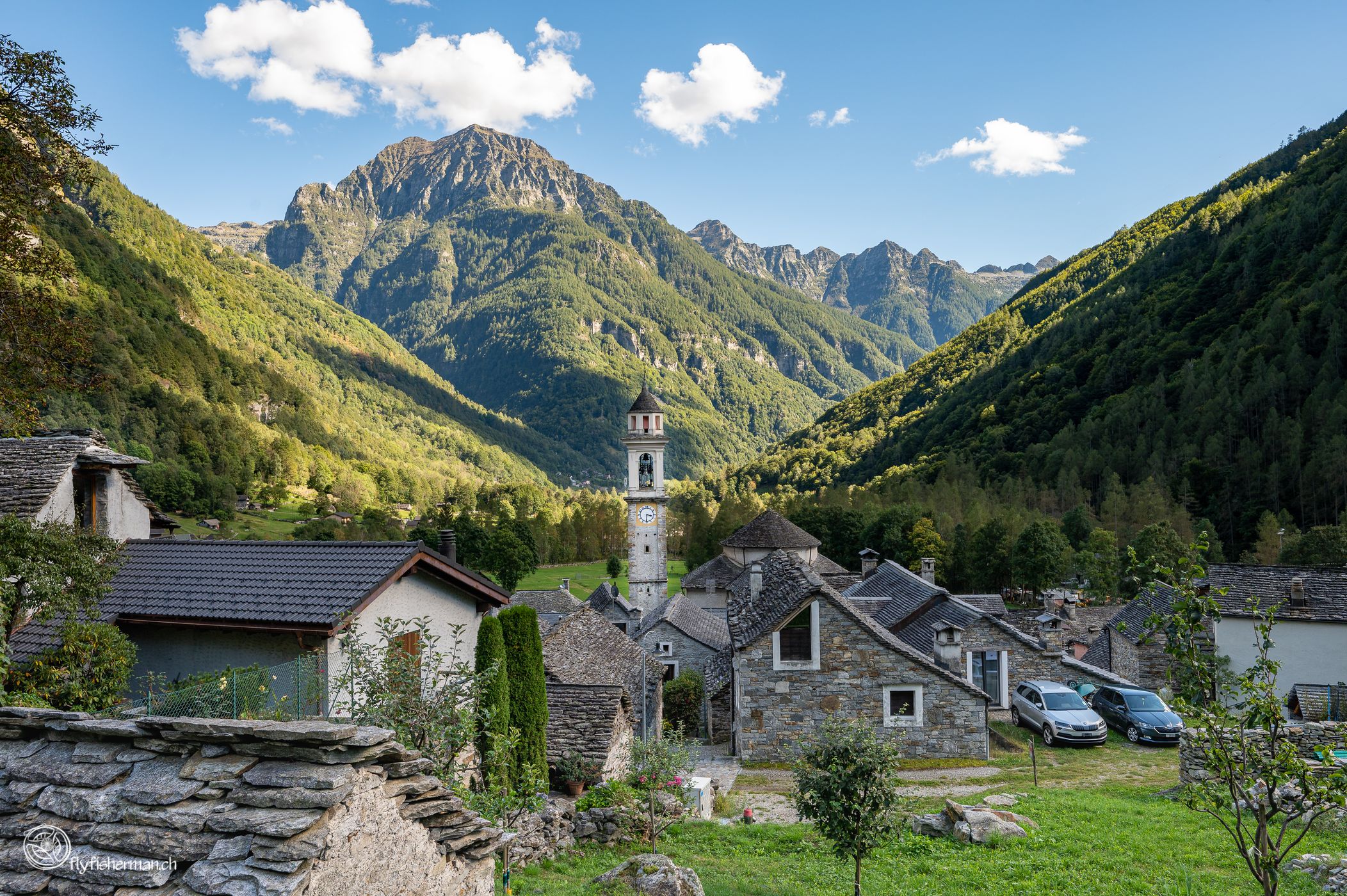 Church of Sonogno, Switzerland