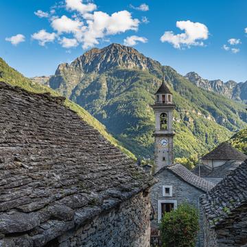 Church of Sonogno, Switzerland