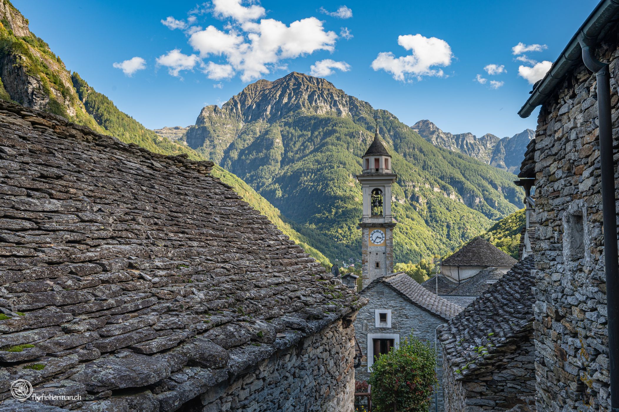 Church of Sonogno, Switzerland