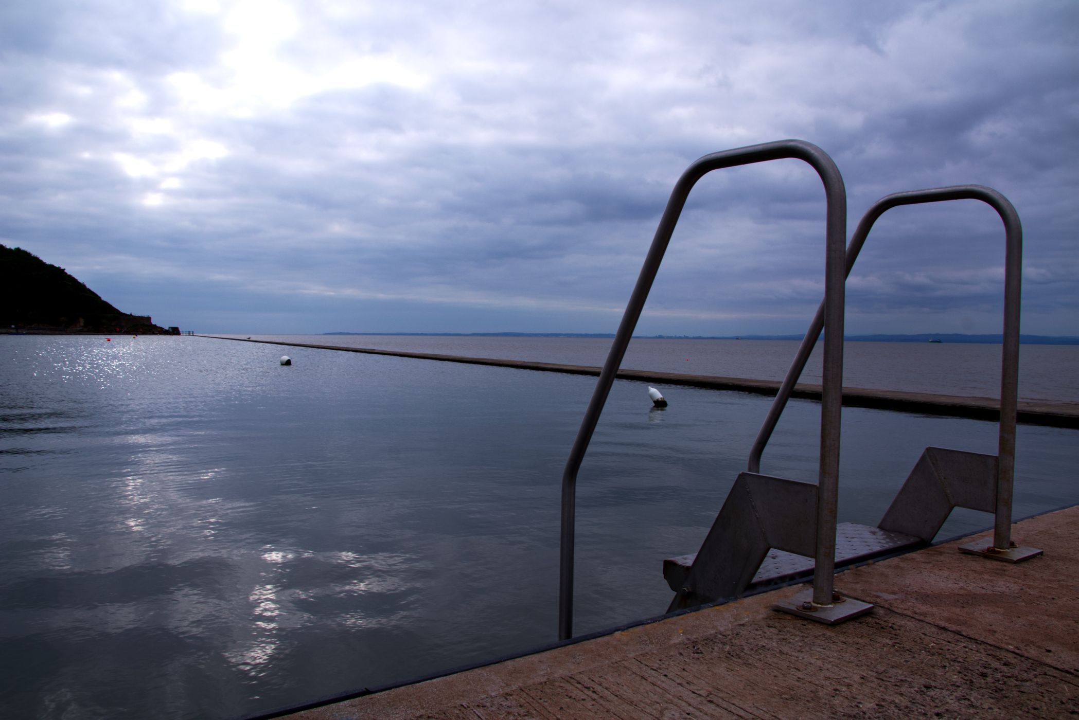 Clevedon Marine Lake, Somerset, United Kingdom
