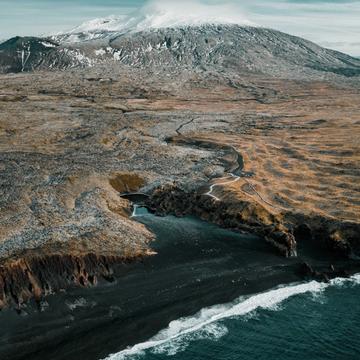 Djúpalónssandur [Drone], Iceland