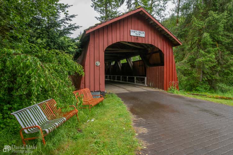Drift Creek Covered Bridge