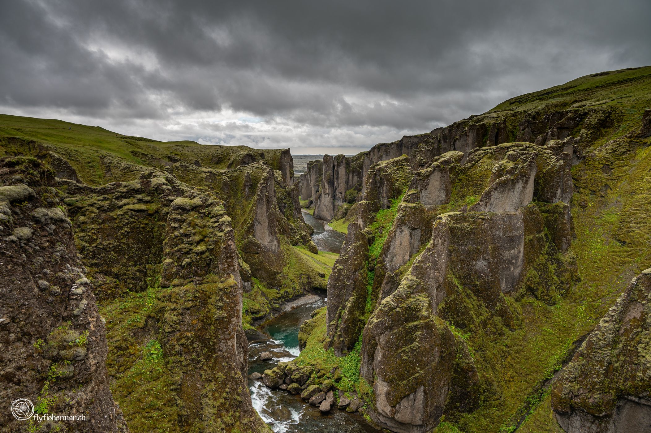 Fjaðrárgljúfur Canyon, Iceland