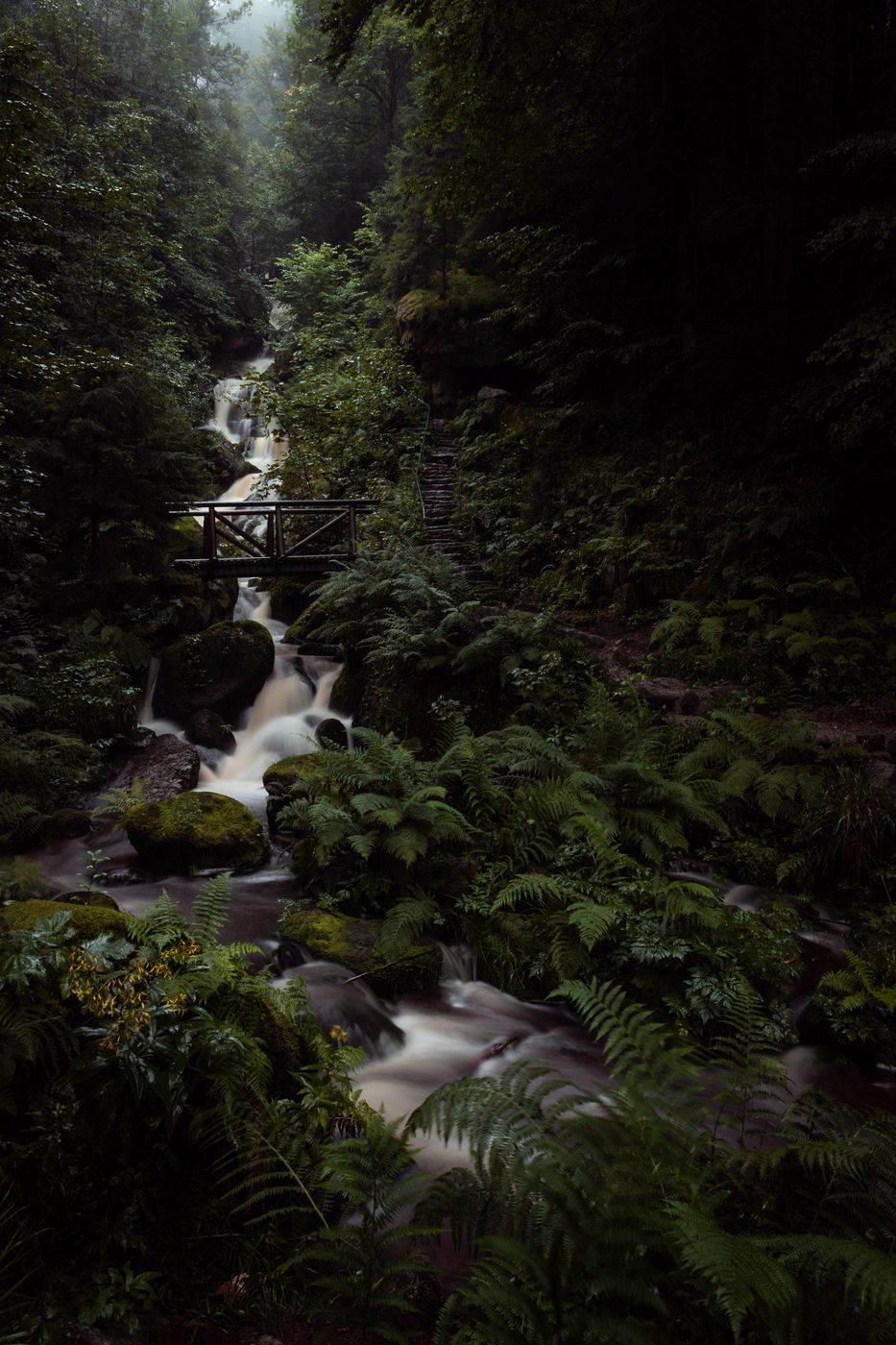 Gertelbach upper Waterfall, Germany